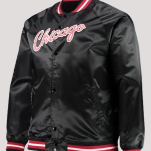 Chicago Bulls Hardwood Classics Satin Jacket