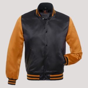 College Varsity Bomber Satin Jacket