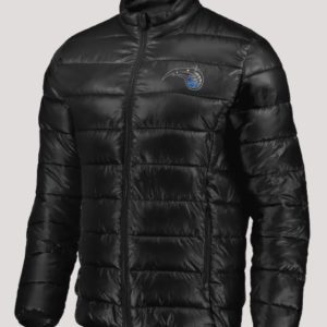 Heater Orlando Magic Black Puffer Jacket