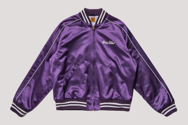 Human Made Purple Satin Jacket