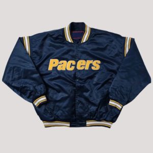 Indiana Pacers Varsity Satin Jacket