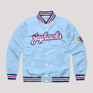 Jayhawks Script Varsity Jacket