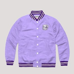 Kansas State University Purple Varsity Jacket