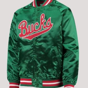 Milwaukee Bucks Satin Jacket