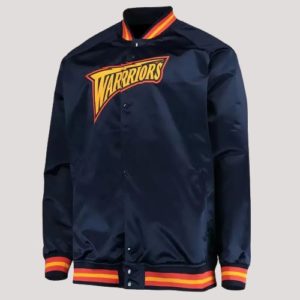 Nba Golden State Warriors Navy Blue Jacket