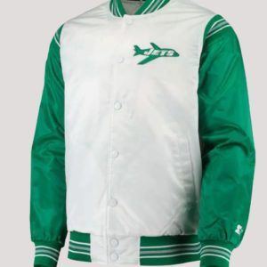 New York Jets White And Green Jacket