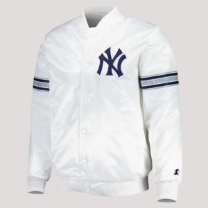 New York Yankees Power Forward Satin Jacket