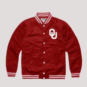 Oklahoma Boomer Sooner Varsity Jacket