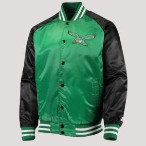 Philadelphia Eagles Lead Off Green Black Jacket