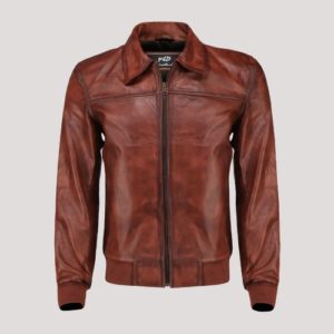 Polo Brown Vintage Leather Jacket