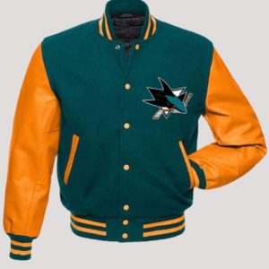 San Jose Sharks Varsity Jacket