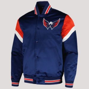 Washington Capitals Midweight Bomber Varsity Jacket