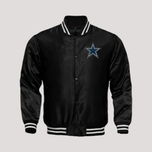 Dallas Cowboys Starter Locker Room Varsity Satin Jacket