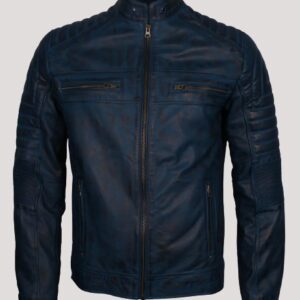 Genuine Leather Biker Jacket