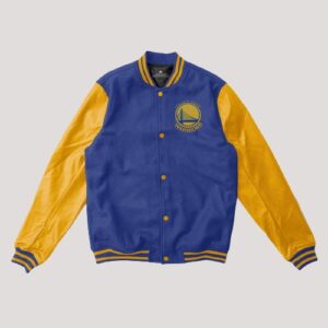 Golden State Warriors Blue & Gold Varsity Jacket