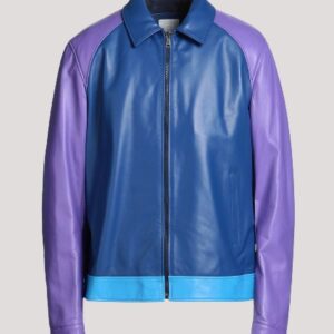 Iridescent Leather Jacket