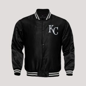 Kansas City Royals Starter Locker Room Varsity Satin Jacket