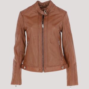 Kore Leather Jacket Tan