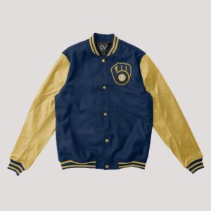 Milwaukee Brewers Mlb Varsity Jacket