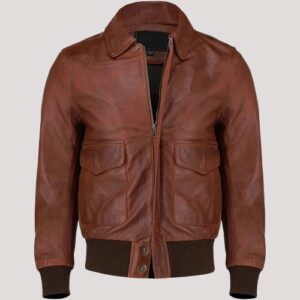 Pilot Leather Jacket Mens