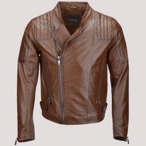 Vespa Classic Biker Leather Jacket