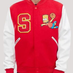 Bart Simpson Varsity Jacket