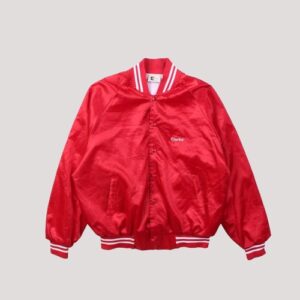 Clarke Vintage Bomber Satin Jacket