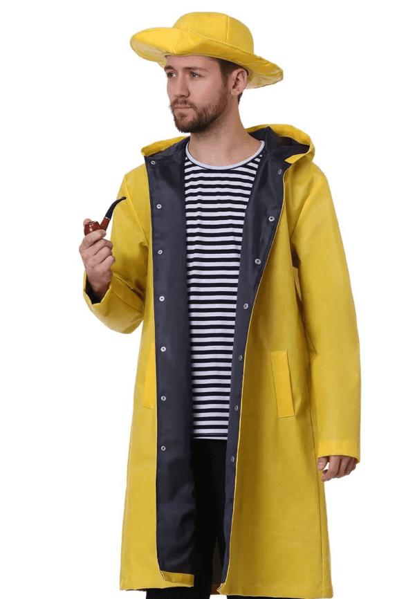 Fisherman Mens Costume Coat