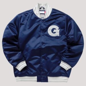 Georgetown University Navy Heavyweight Varsity Jacket