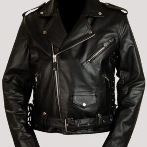 Leather And Sheepskin Jacket