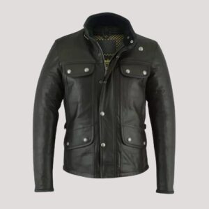 Leather Driving Jacket