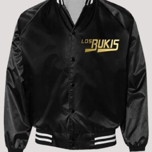 Los Bukis Black Varsity Jacket