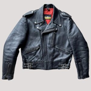 Mascot Black Biker Leather Jacket