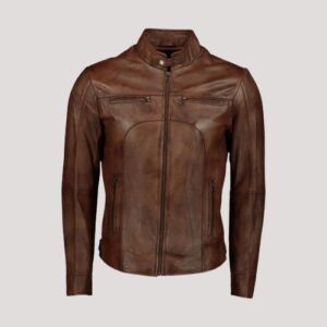 Men's Slim Leather Jacket