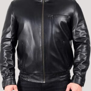 Motorcycle Mens Leather Jacket