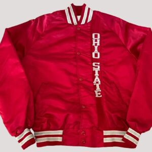 Ohio State Buckeyes Westark Script Satin Jacket