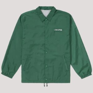 Supreme 1-800 Coaches Green Jacket