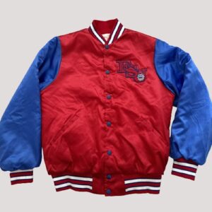 University Of Fresno State Bulldogs Varsity Satin Jacket