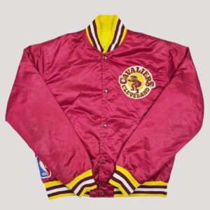 80’s Cleveland Cavaliers Burgundy Jacket