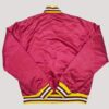 80’s Cleveland Cavaliers Burgundy Bomber Satin Jacket - Image 2
