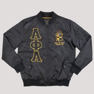 Alpha Phi Alpha Bomber Jacket