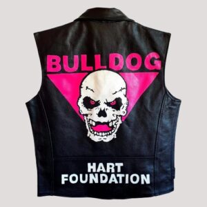 Bret Hart Foundation Leather Vest