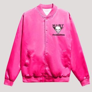 Bret Hart The Hart Foundation Bomber Jacket