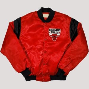 Chicago Bulls 80’s Red Bomber Jacket