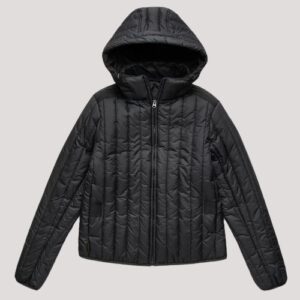 Chicago Pd S10 Hailey Upton Quilted Black Jacket