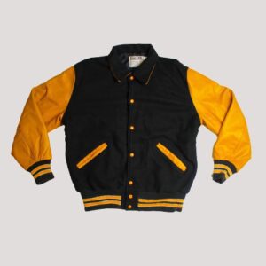 Delong Leather Letterman Varsity Jacket