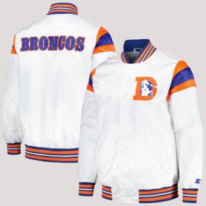 Denver Broncos Starter Vintage Varsity Satin Jacket