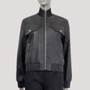 Hermes Zodiac Bomber Leather Jacket