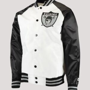 Las Vegas Raiders Clean Up Throwback Jacket