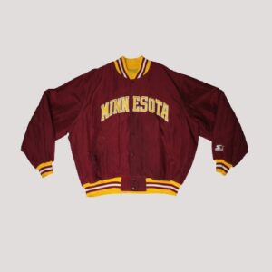 Minnesota Vintage Starter Bomber Jacket